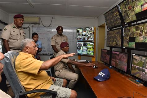 Fijian Prime Minister Voreqe Bainimarama Inspects New Faci Flickr