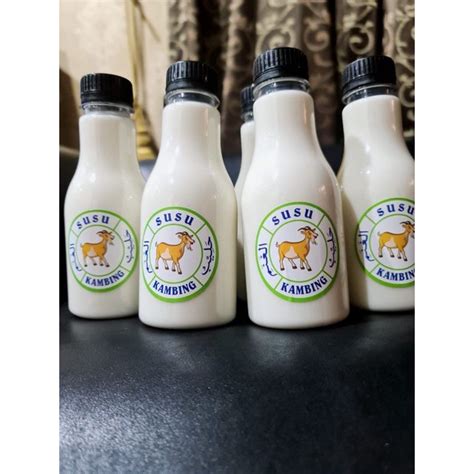 Jual Susu Kambing Asli Murni Dan Segar Isi Ml Kemasan Botol Shopee