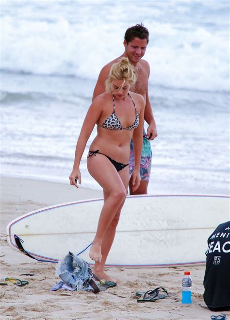 Margot Robbie In A Bikini At A Beach In Byron Bay December 2014