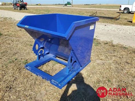 Unused Self Dumping Hopper Equipment Attachment Adam Marshall Land