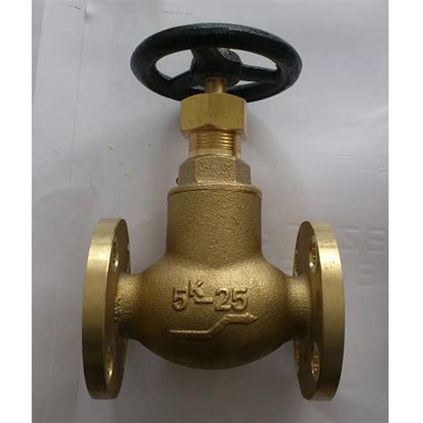 Jis Bronze Flanged Globe Valve Customized Bronze Globe Valve