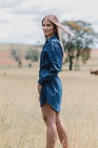 Blue Indigo Denim Dress | REBA