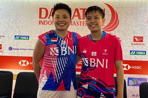 Jadwal Final Indonesia Masters Apri Fadia Dan Fajar Rian Vs China