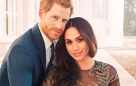 Príncipe Harry e Meghan Markle mostram fotos oficiais do noivado OFuxico