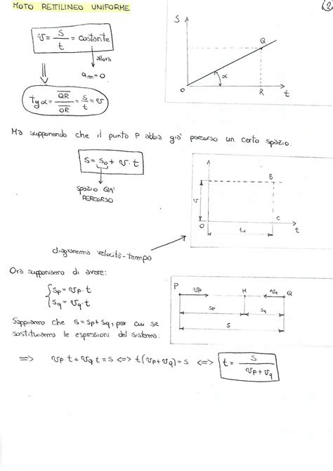 SOLUTION Cinematica Del Punto Materiale Studypool