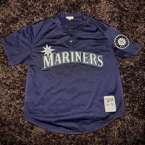 Mitchell And Ness Ken Griffey Jr Mariners Baseball Depop