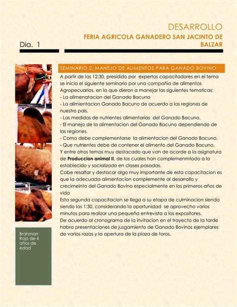 Feria Agrícola Ganadera San Jacinto de Balzar PDF