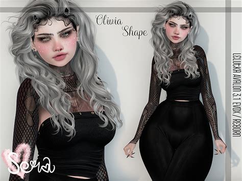 Second Life Marketplace Sera Olivia Shape Lel Evox Avalon 31 Reborn Waifu