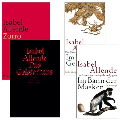 Isabel Allende Set 4 Bände