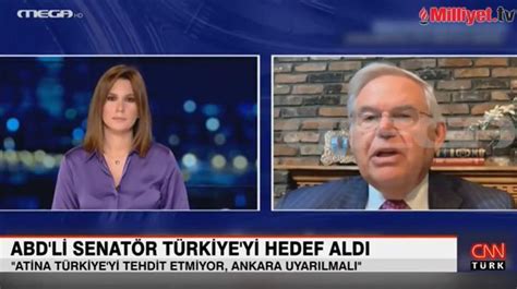 Abd Nin Dedea A Ikilemi Senat R Menendez Yunan Televizyonunda T Rkiye