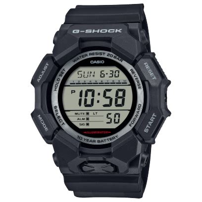 GD010 1 G SHOCK DIGITAL Black CASIO