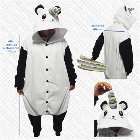 Pandacornio Pijama Kigurumi Mameluco Cosplay Mercado Libre