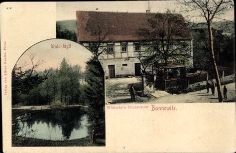 Ansichtskarte Postkarte Bonnewitz Pirna In Sachsen Akpool De