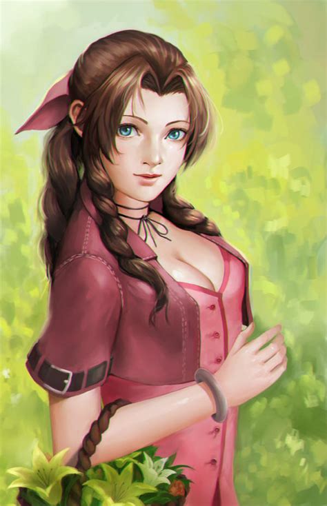 Ffvii Aerith Gainsborough By Phamoz On Deviantart