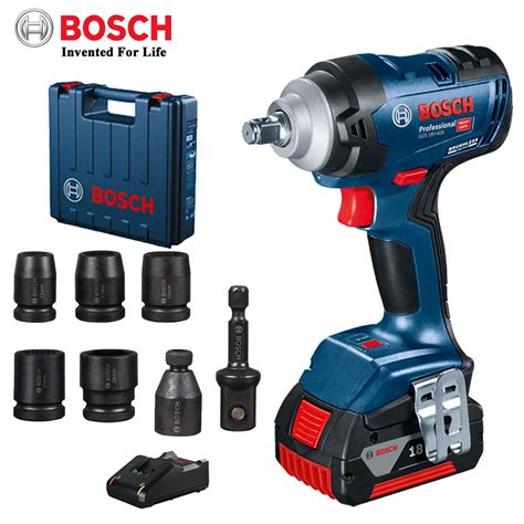 Bosch Gds 18v 400 18v Brushless Cordless Impact Wrench 400nm Lithium