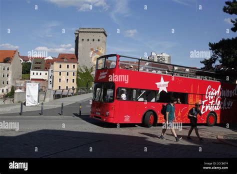 Görlitz Doppelstockbus Doppeldecker GÖrliwood Entdecker An Der