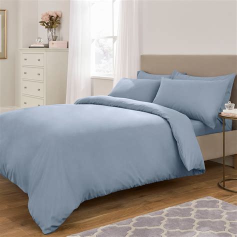 Fogarty Soft Touch Marl Effect Denim Duvet Cover And Pillowcase Set