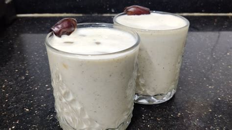 Khajoor Milk Shake Recipe Khajoor Sharbat Ramazan Iftar Special