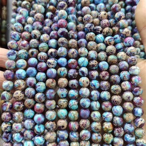 Galaxy Sea Sediment Jasper Beads For Diy Jewellery Making Dearbeads