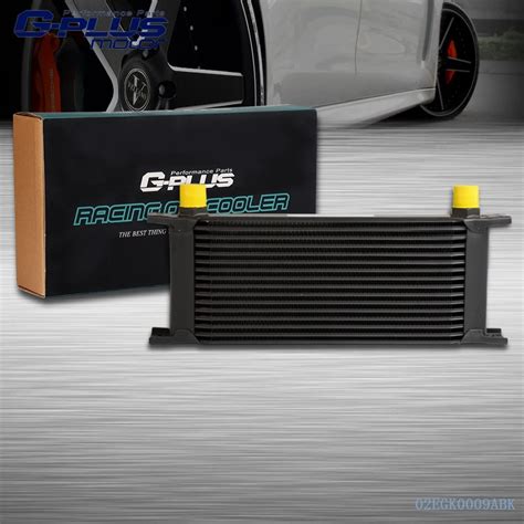 Gplus Row An An Universal Aluminum Engine Transmission Oil Cooler