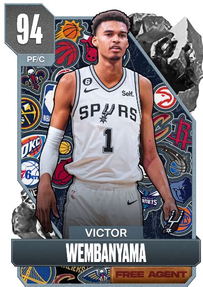 Nba K Kdb Custom Card Wemby Free Agent