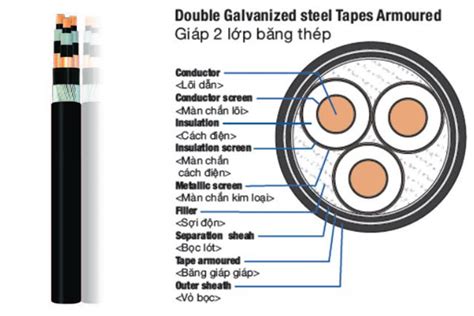 C P Ng M Trung Th Cu Xlpe Pvc Dsta Pvc Ls Vina