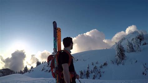 Mount Seymour Back Country Skiing Youtube