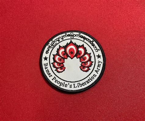 Bamar People's Liberation Army BPLA Patch - 3SJ Shop – Rare & Custom ...