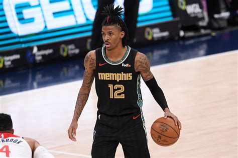 Ja Morant 2021 Net Worth Salary Records And Endorsements