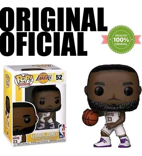 Boneco Nba Los Angeles Lakers Lebron James Pop Funko Frete Gr Tis