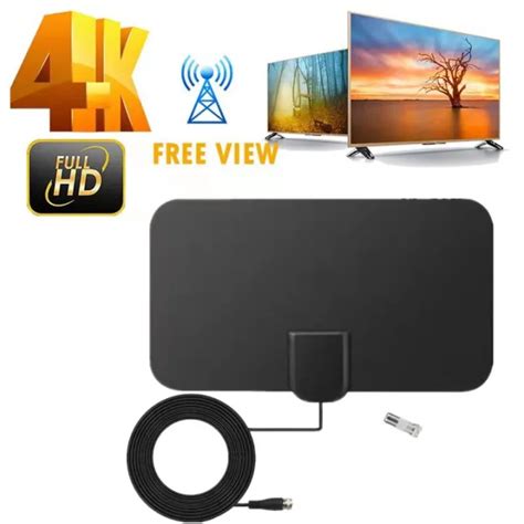 Free Shipping Codnew Indoor Digital K Hdtv Antenna Tv Miles