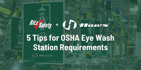 Tips For Osha Eye Wash Station Requirements