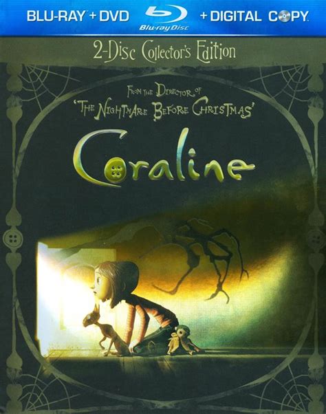 Coraline 2 Disc Collectors Edition Blu Ray 2d And 3d Dvd Dvds Bol