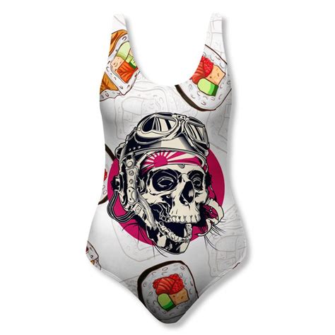 Skull Sushi Swimsuit