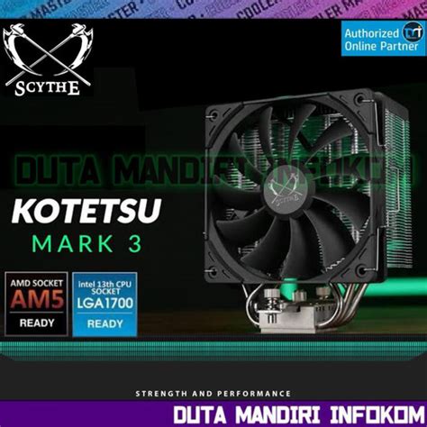 Jual Scythe KOTETSU MARK 3 Single Tower 120mm Air CPU Cooler Intel