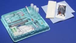 Paracentesis Procedure Tray With Safety Components Fr Ch X