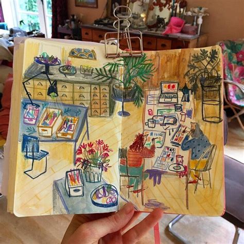 Sketchbook Sarah Van Dongen Illustration Sketchbook Art Journal