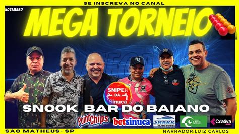 Mega Torneio Presen A Do Igor Ratinho Carioca Sinuca Ao Vivo Agora