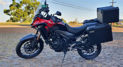 Kit Ba S Laterais Livi Top Case L Honda Cb X Suportes