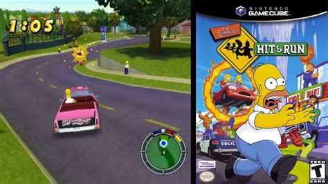 Nintendo Gamecube The Simpsons Hit And Run