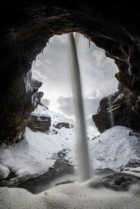 Behind the Wintery Falls – Colby Brown Photography