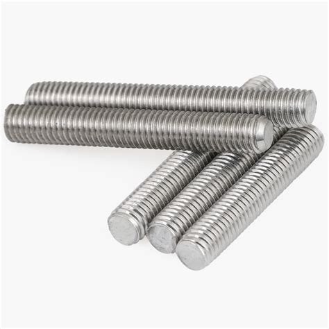 304 Stainless Steel Screw Rod Full Thread Thread Rod Threaded Stud Bolt