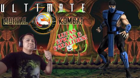 Desafios Épicos em Ultimate Mortal Kombat 3 umk3 fightinggames