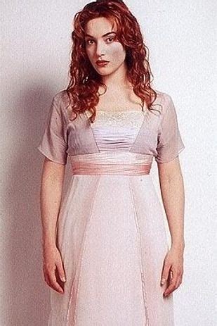 The final dress Kate Winslet wears in the movie is made to look as good ...