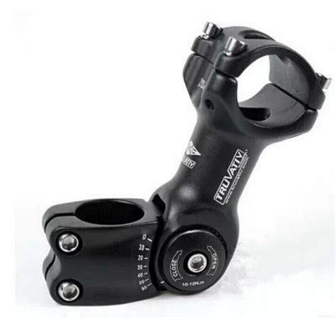 Adjustable Bike Stem A Head Bike Bicycle Handlebar Stem Black Mtb Bike