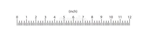 Ruler With Measuring Length Markings In Centimeters On White Background