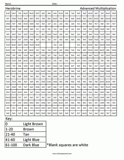 Mystery Math Free Printable Worksheets