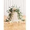 Amazon MISSPIN 8FT Eucalyptus And Willow Leaf Garland With