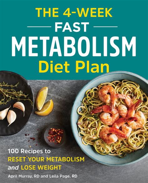 The 4 Week Fast Metabolism Diet Plan 100 Recipes To Reset Your