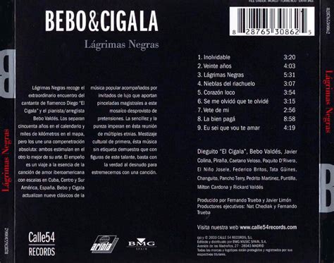 LÁGRIMAS NEGRAS 2003 EL CIGALA